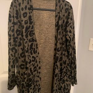 Leopard cardigan